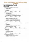 Test bank for Fordney's Medical Insurance 15th Edition by Smith