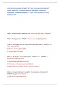 VEN 125 FINAL EXAM NEWEST ACTUAL EXAM WITH COMPLETE  QUESTIONS AND CORRECT VERIFIED ANSWERS &lpar;DETAILED  ANSWERS&rpar; ALREADY GRADED A&plus; 100&percnt; GUARANTEED TO PASS  CONCEPTS&excl;&excl;&excl;