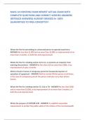 MASS 1A HOISTING EXAM NEWEST ACTUAL EXAM WITH  COMPLETE QUESTIONS AND CORRECT VERIFIED ANSWERS  &lpar;DETAILED ANSWERS&rpar; ALREADY GRADED A&plus; 100&percnt;  GUARANTEED TO PASS CONCEPTS&excl;&excl;&excl;