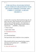 NURS 242 FINAL EXAM 2024 NEWEST  EXAM COMPLETE 200 QUESTIONS WITH  DETAILED VERIFIED ANSWERS &lpar;100&percnt;  CORRECT ANSWERS &rpar; ALREADY  GRADED A&plus;