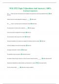 WIS 2552 Topic 5 Questions And Answers &vert; 100&percnt; Correct Answers