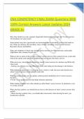 CNA COMPETENCY FINAL EXAM Questions With 100&percnt; Correct Answers Latest Updates 2024 GRADE A&plus;