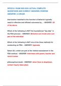 SPCE310 EXAM 2023-2024 &vert;ACTUAL COMPLETE  QUESSTIONS AND CORRECT ANSWERS &lpar;VERIFIED  ANSWERS &rpar; A GRADE&period;