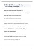 CARIO SAT Review of 7th Exam Questions Well Solved&period;