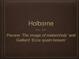 Holborne 'Pavane and Galliard' Note Cards