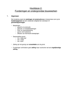 HS 2 Funderingen