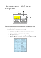 OS 4 - File & Storage Management