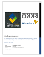 Afstudeerscriptie onderzoek administratieve organisatie Finance & Control Windesheim