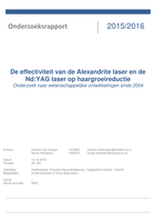 Afstudeerscriptie laser leerjaar 4
