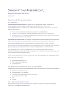 Samenvatting Arbeidsrecht Fontys HRM hoofdfase 1