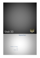 Unit 33 - P7 Table Format