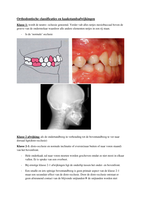 samenvatting orthodontie, occlusie en articulatie 2