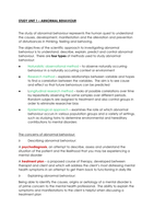 PYC3702 - Study Notes - Study Units 1-5