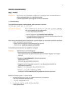 ZSO 6 - Basisprincipes van morfogenese