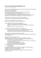 Samenvatting hoofdstuk 11 AM2