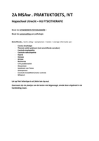MSAw&period;IVT Blok 2A&colon; Alle uitgewerkte pathologie&euml;n &lpar;CWK&rpar;