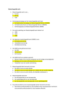 Social Work oefen tentamen