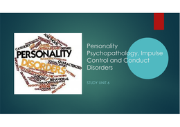 Complete study package - PYC3702 - Abnormal Behaviour