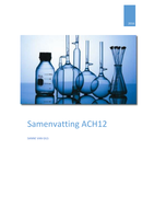 ACH 12 volledige samenvatting (met formules)