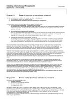 Samenvatting inleiding internationaal privaatrecht