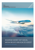 Scriptie Nederlands Zakelijke Communicatie KLM
