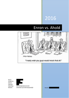Oriëntatie op de Beroepspraktijk - Enron vs. Ahold