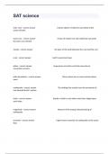 SAT science Exam Version &num;1 Questions With 100&percnt; Verified Answers&period;