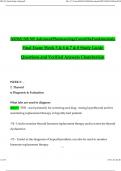NR 565 &sol; NR565 Advanced Pharmacology Fundamentals Final Exam Study Guide &vert; LATEST 2020 &sol; 2021 &vert;Chamberlain College