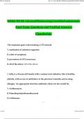 Final Exam&colon; NR565&sol; NR 565 Advanced Pharmacology Exam Review&vert; Questions and Verified Answers &lpar;2023&sol; 2024 Update&rpar;- Chamberlain