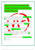 BIOL 2302 EXAM 3 KASPARIAN&period;WITH VERIFIED QUESTIONS AND ANSWERS&period;A&plus; GRADED&period;2024&sol;2025