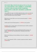 PACKAGE DEAL FOR NYS EMT EXAM&vert;&vert; NYS EMT CERTIFYING EXAM&vert;&vert; ACTUAL EXAM WITH 400&plus; QUESTIONS AND 100&percnt; CORRECT ANSWERS&vert;&vert; LATEST UPDATE 2024-2025 ALREADY GRADED A&plus;&vert;&vert; ASSURED PASS&excl;&excl;&excl;