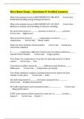 Hers Rater Exam &ndash; Questions & Verified Answers 