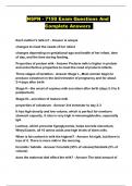 NSPN - 7150 Exam Questions And Complete Answers 