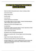 NSPN 7150 Mod 5 Test Questions And Accurate Answers 
