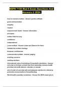 NSPN 7150 Mod 6 Exam Questions And Answers &commat; 2024 