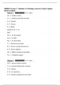 NIHSS Group C - Patients 1-6 Passing Answers Latest Update 2024&lpar;Verified&rpar;