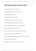 GRE Basic Review Practice Test&period;
