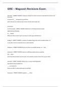 GRE &ndash; Magoosh Revisions Exam&period;