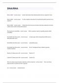 DNA&sol;RNA Study Guide With Complete Answers&period;