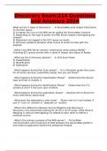 Discovery Exam&vert;214 Questions and Answers 2024