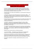 Special Education Certification Test&sol;154 Q&rsquo;s and A&rsquo;s
