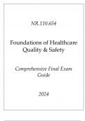 &lpar;JHU&rpar; NR&period;210&period;654 Foundations of Healthcare Quality & Safety Comprehensive Final Exam Guide 2024