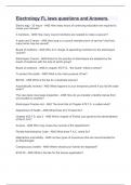 Electrology FL laws questions and Answers&period;