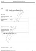 CAP Billy Mitchell Aerospace Test Questions & Answers Flashcards &lowbar; Questions and Answers&comma; 100-