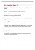 Nursing 230 Exam 2 Questions And Answers Graded A&plus;