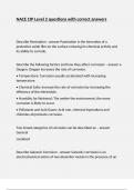 NACE CIP Level 2 questions with correct answers
