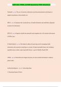 NUR 302&colon; FINAL EXAM Questions With Solutions