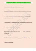 Biol 186 UVIC Midterm 1 Exam Questions With Solutions