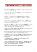PETSMART COMBINED BUNDLED EXAMS 2024&sol;2025