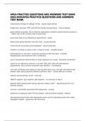 APEA PRACTICE QUESTIONS AND ANSWERS TEST BANK 2024-2025&sol;APEA PRACTICE QUESTIONS AND ANSWERS TEST BANK